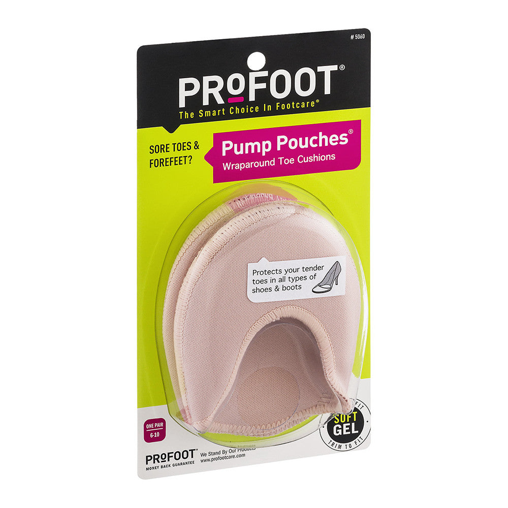 Profoot Care Pump Pouches Toe Cushions For Women, 1 Pair